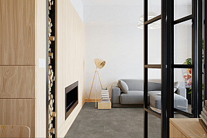 PARADOR Trendtime 5 Kámen trafalgar tmavě šedý 1750860 - Vinylová podlaha celoplošne lepená PARADOR