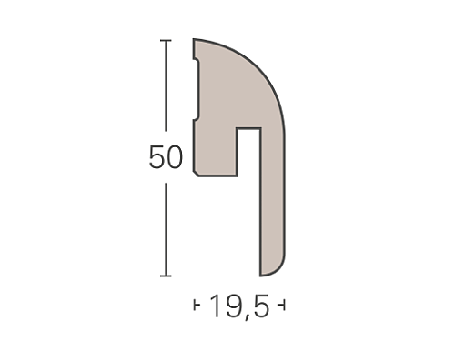 Lišta PARADOR SL 2 Dub D005 1745475