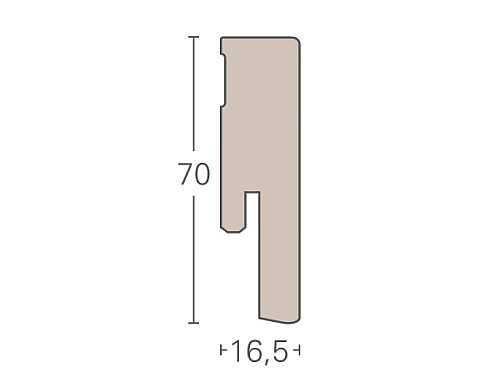 Lišta PARADOR SL 18 Dub D084 1745353